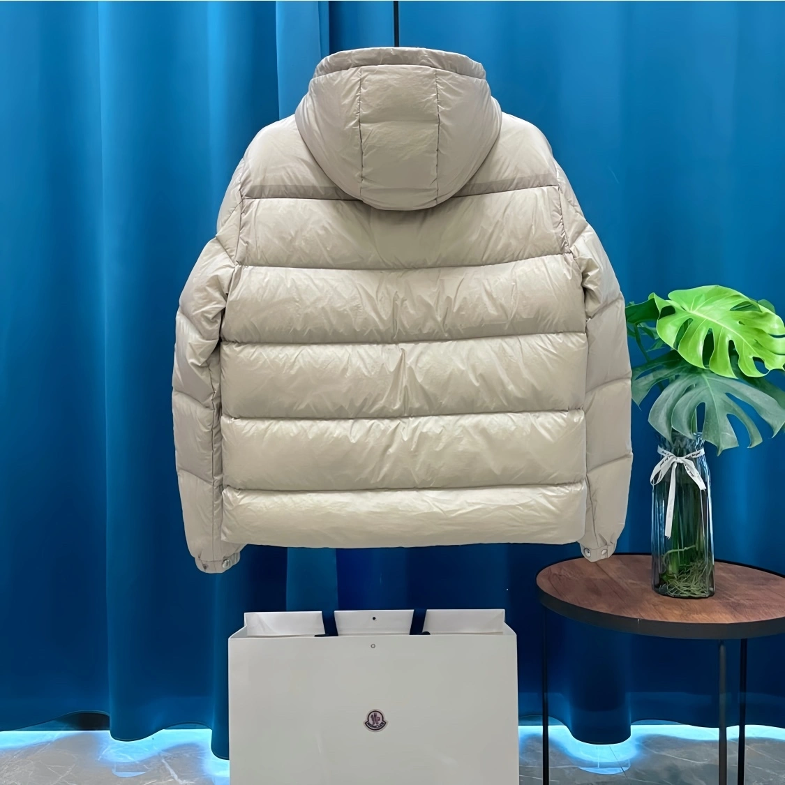 wg.luxury- 7o9385r Down jacket 90 white goose down 2colour item:E-F431J2409-2